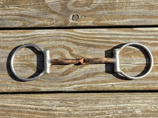 Reinsman #202 Sweet Iron Single Jointed Western Snaffle Bit - 5-1/4"  5-1/8"