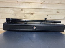 Vtg Redfield 3200 20x Target Rifle Scope Dot Reticle Rings Screw Caps & Case #2