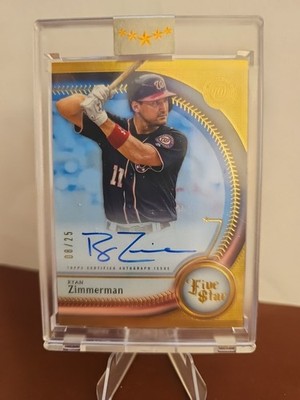 2024 Topps Five Star Ryan Zimmerman Auto Autograph To /25 FSA-RZ.