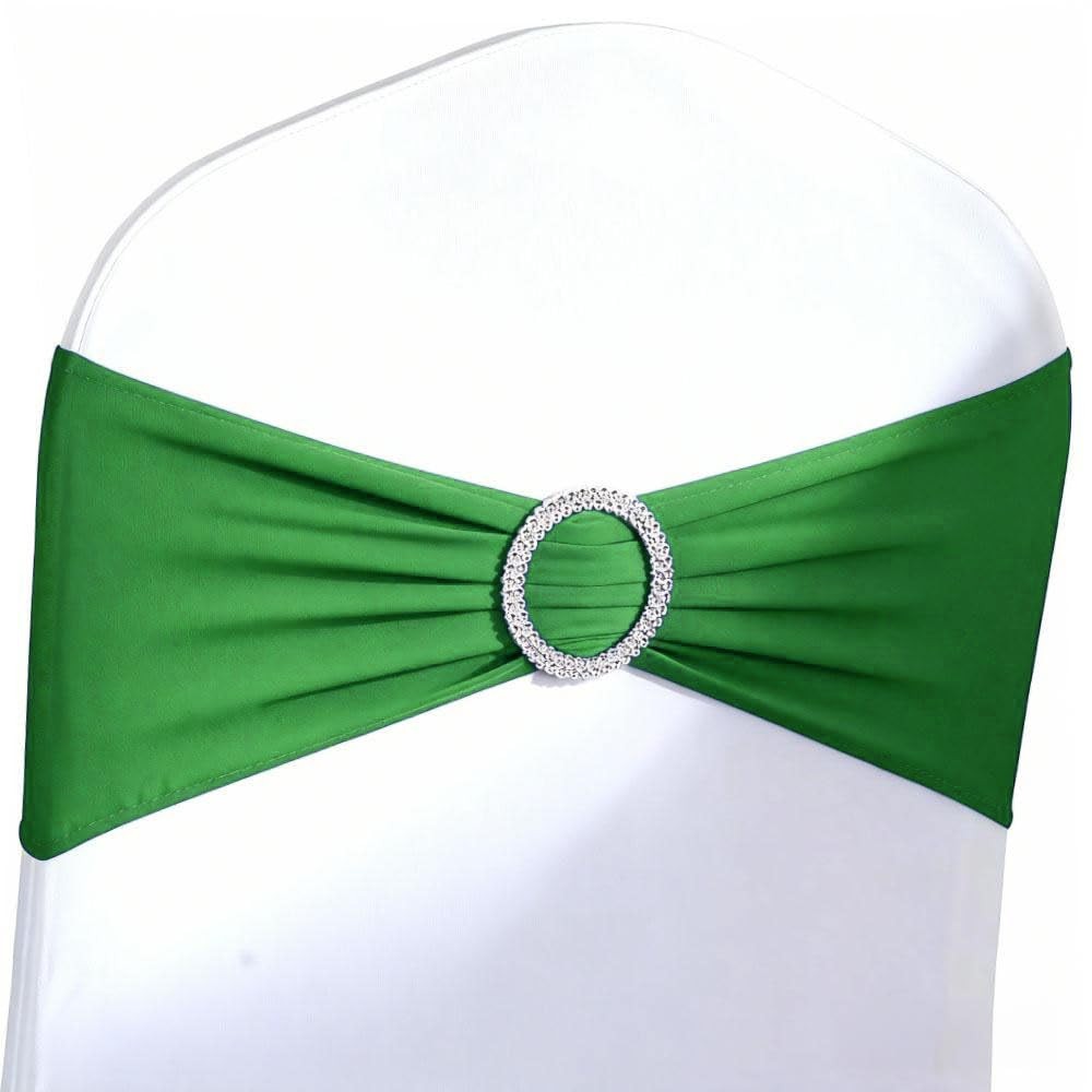 Sashes, Spandex Green Chair Bands Chair Bows Ties...