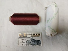 Vintage NOS Belding Corticelli Thread Yarn Spool Embroidery Maroon/Burgundy
