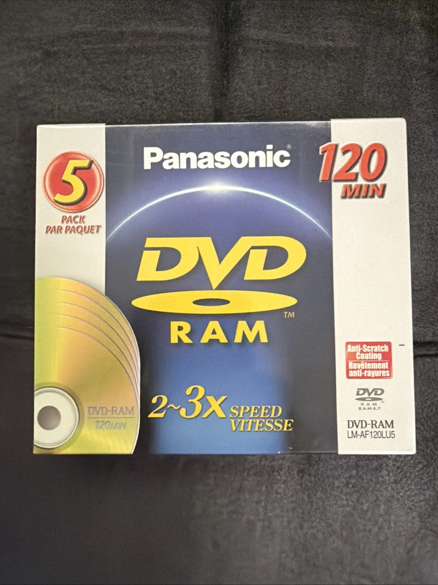 Panasonic DVD-RAM4.7/9.4GB ディスク 5枚 Panasonic DVD RAM products for sale | eBay