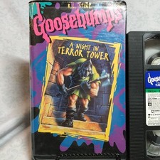 VTG Goosebumps VHS Tape Night in Terror Tower...