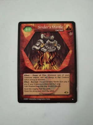 Sinder's Mantle - Awakening - Rare MP Magi Nation Duel MND CCG