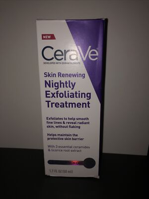 CeraVe Skin Renewing Nightly Exfoliating Treatment Serum - 1.7 fl oz (S4612500)