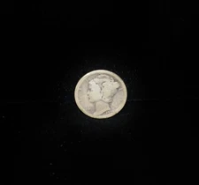 1921 Mercury Dime .900 Silver #CR11815