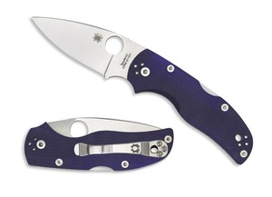 Spyderco-Native-5-Dark-Blue-Plain-Edge-Knife-C41GPDBL5