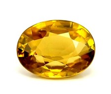 SHOLA Réel 6,52 Ct Zircon Naturel Canari Jaune / YELLOW De Tanzanie