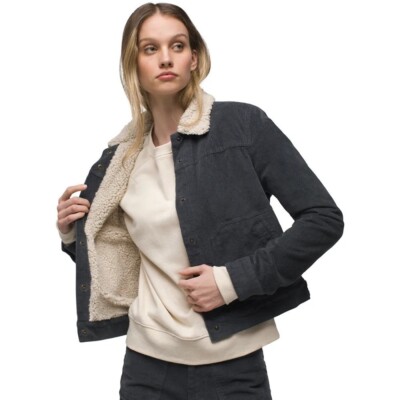 NEW prAna $150 STORMY NIGHT ASHLAND CORD JACKET SZ XL