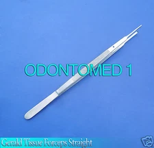 Gerald Tissue Forceps Straight 1x2 Surgical Instruments  ODM