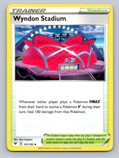 2020 Pokemon Card Vivid Voltage Wyndon Stadium 161/185