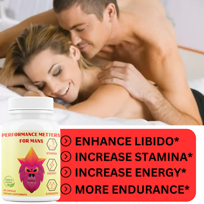 60 Pilules Pour Hommes – Endurance & Performance Masculine – Naturel