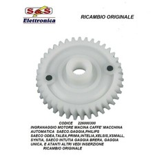 226000300 INGRANAGGIO PER MOTORE MACINA CAFFE' SAECO PRIMEA,RING ,CAPUCCINIO