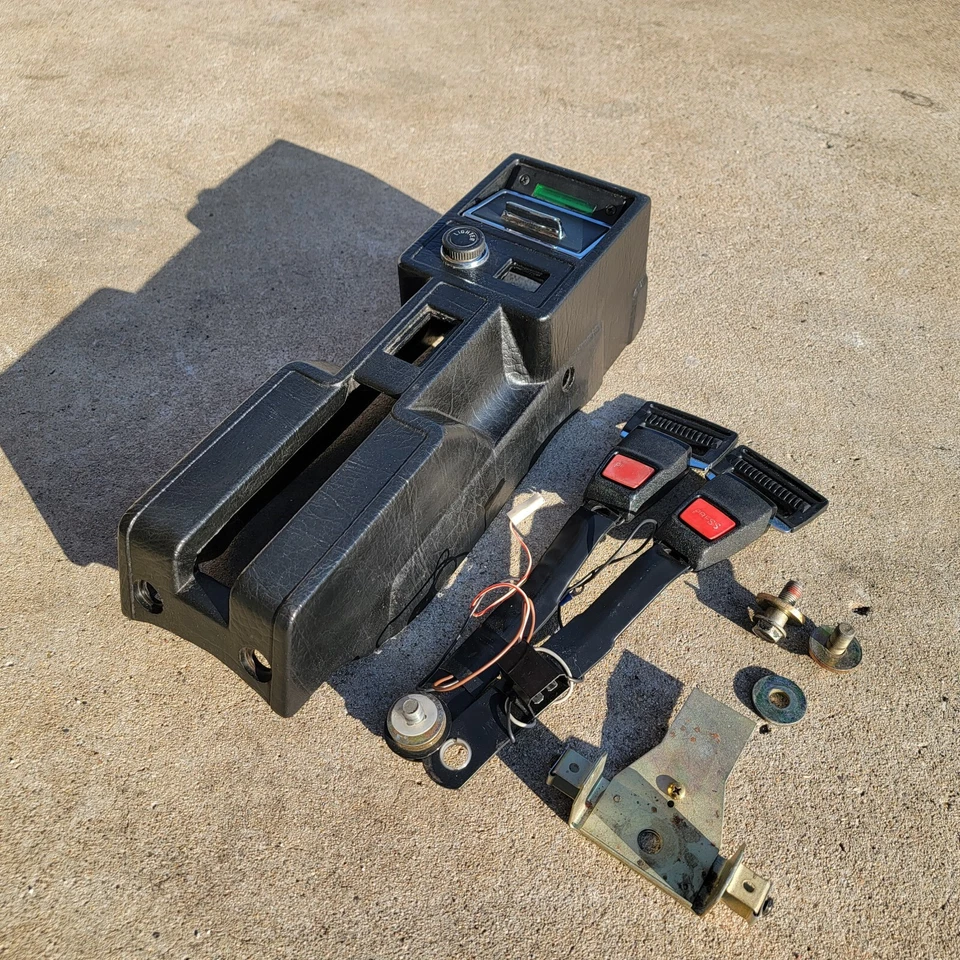 Juego completo de consola de freno de emergencia negra rara Volvo 262C Bertone 262 C 240 Foto 3 de 4