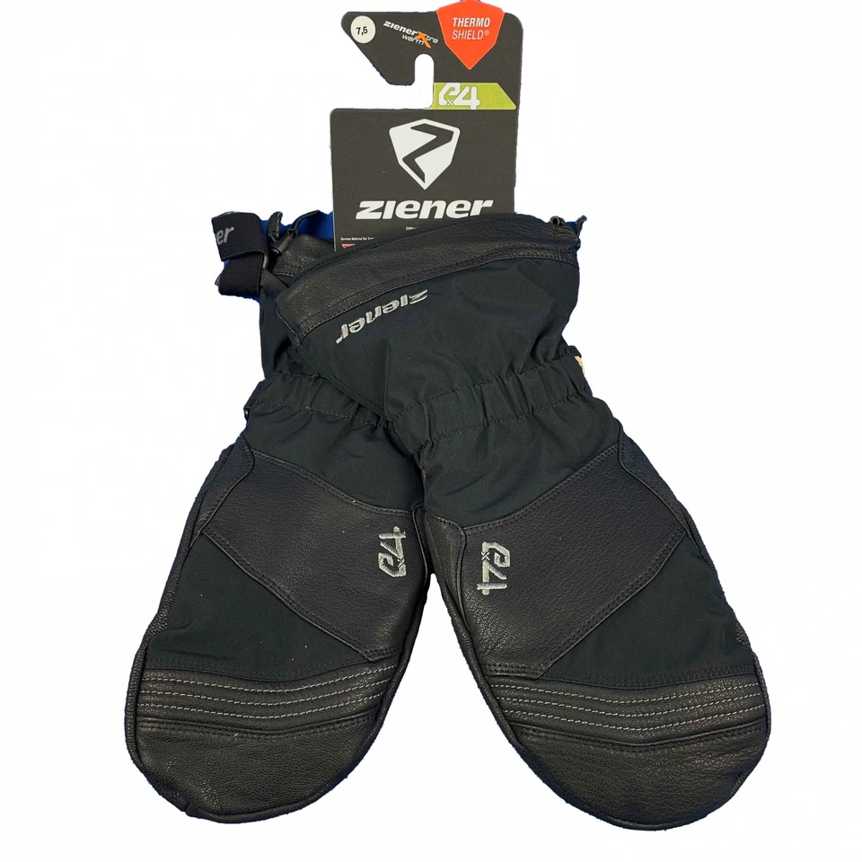 ZIENER Ski Fäustlinge Handschuhe Germani CO2-neutral extra warm SYMPATEX schwarz
