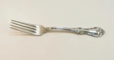 International Joan of Arc Sterling Silver Place Fork - 7 3/8" - No Monogram