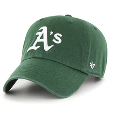 Oakland Athletics '47 Brand Green Clean Up Adjustable Dad Hat