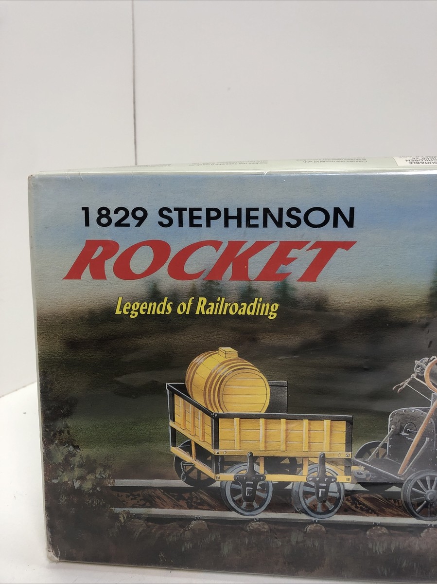 Minicraft 11101 1:26 Scale 1829 Stephenson Rocket Model Kit | eBay