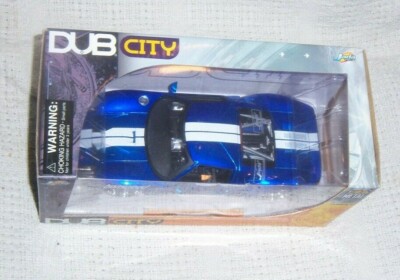 JADA Toys DUB CITY 1:24 2005 FORD GT Blue 90075 Bonspeed