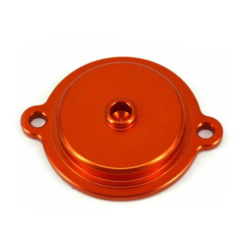 Motorcycle Orange CNC Oil Filter Cover Good New Durable For 250SX-F 13-16 - Picture 6 of 9