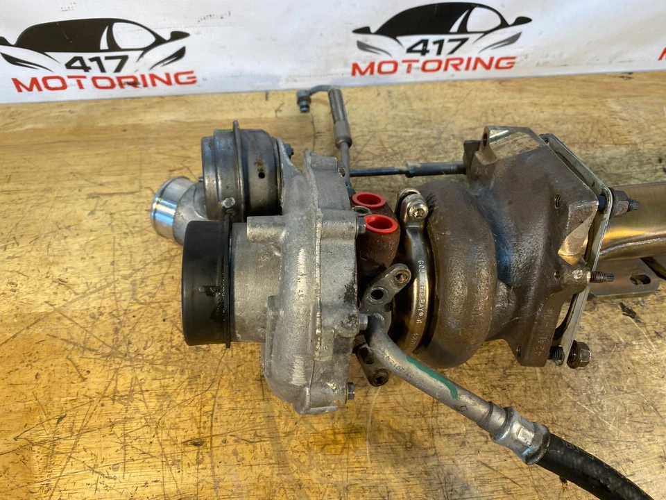 Mercedes-Benz CLS550 2012 motor lado izquierdo turbocompresor conjunto OEM 7949 Foto 2 de 4