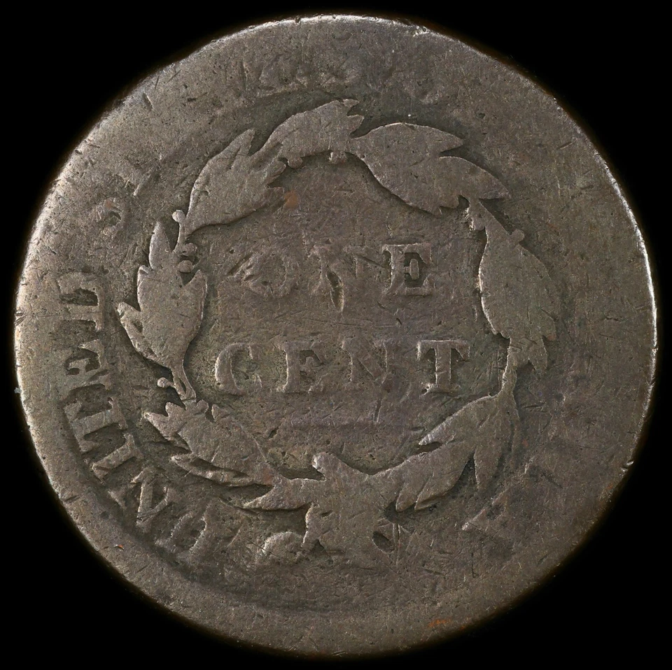 1814 Classic Head Large Cent 1¢ - Graded PCGS AG3 BN - Plain 4 - Image 3 of 4