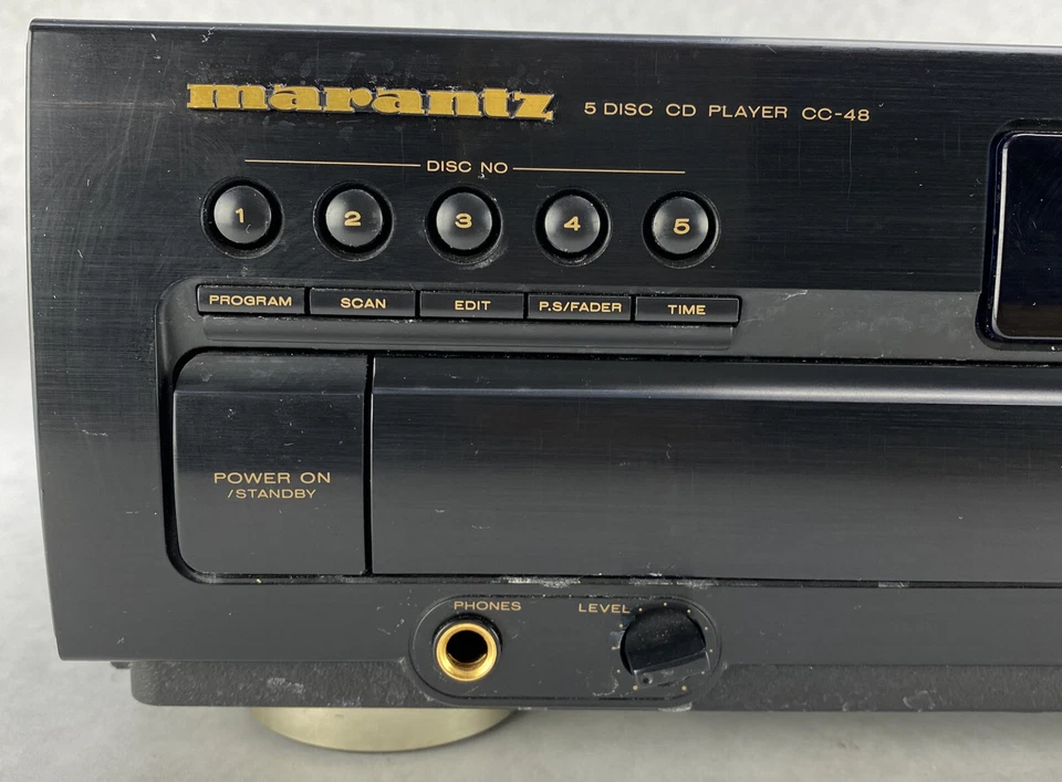 Marantz CC-48U BL 5 Disc CD Changer Player No Remote NEEDS REPAIR - Image 2 of 4