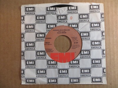 Blue Swede   Hooked On A Feeling - 1973 - EMI 3627 7'' Single G+/Generic