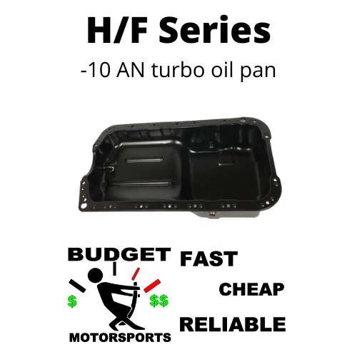 Cacerola de aceite de acero turbo -10 h22 h2b f22 h serie f serie acuerdo preludio Foto 2 de 3