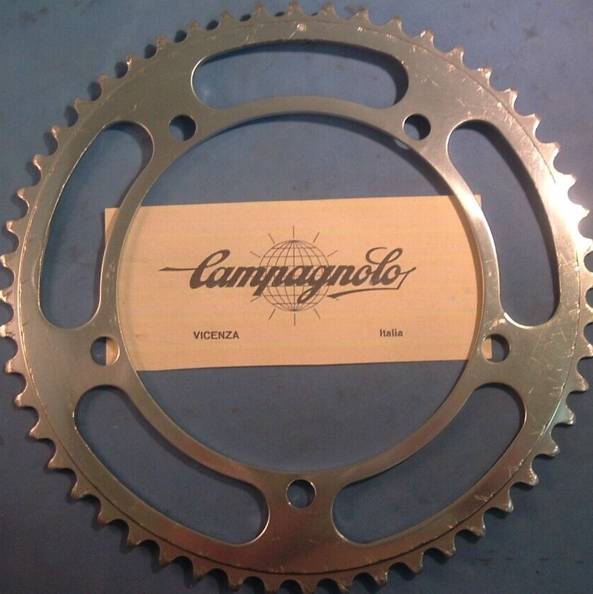 Campagnolo 52Tx 144BCD Nuovo Record Road Chainring- EP-5 to 8-Spd