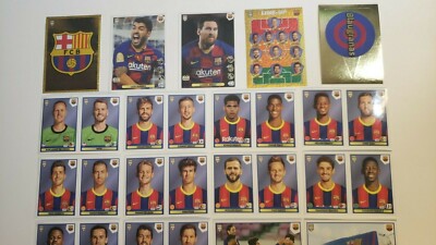FC Barcelona ステッカーセット FC Barcelona Complete 23 Stickers Set - Panini FIFA 365 2021 | eBay
