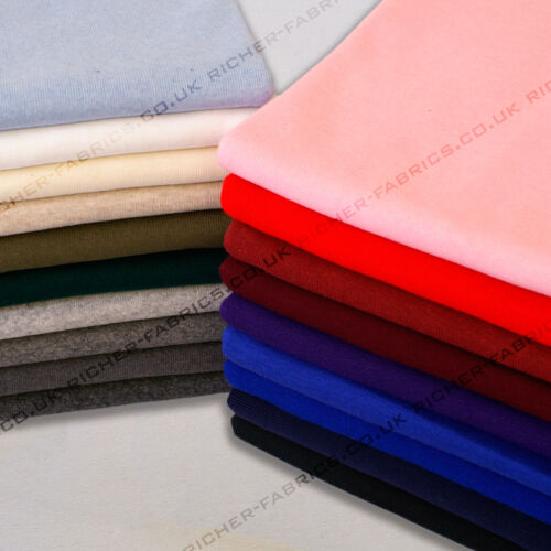 Sweatshirt Cuffing 1 x 1 Acrylic Rib Knit Fabric Cuffs Collars Waistbands - Picture 1 of 21