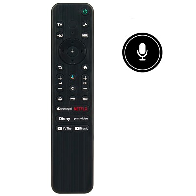 New RMF-TX811U Voice Replace Remote for Sony TV KD-75X77L KD-65X77L KD-85X77L