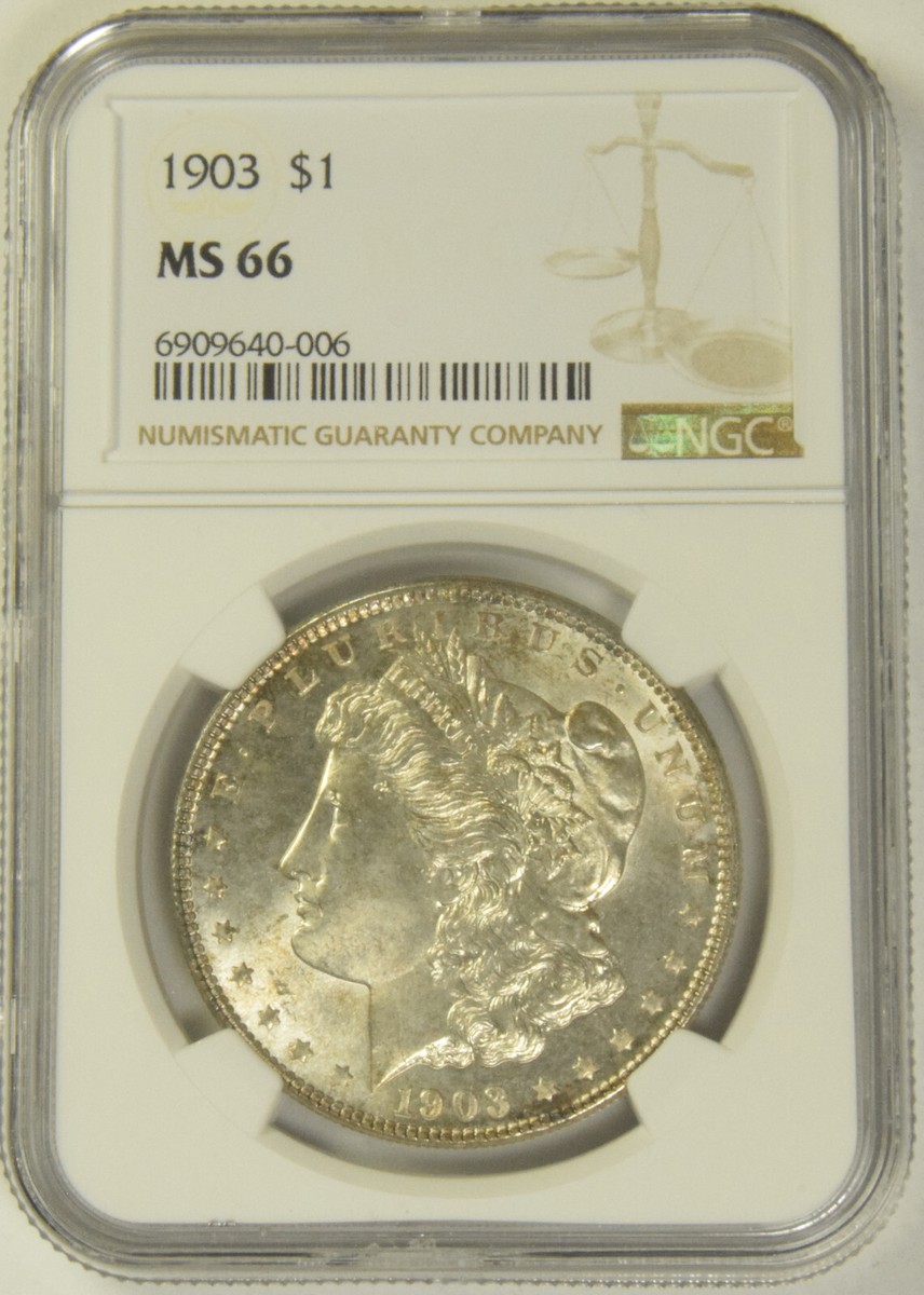 1903 Morgan Dollar NGC MS-66 #40-006 | eBay