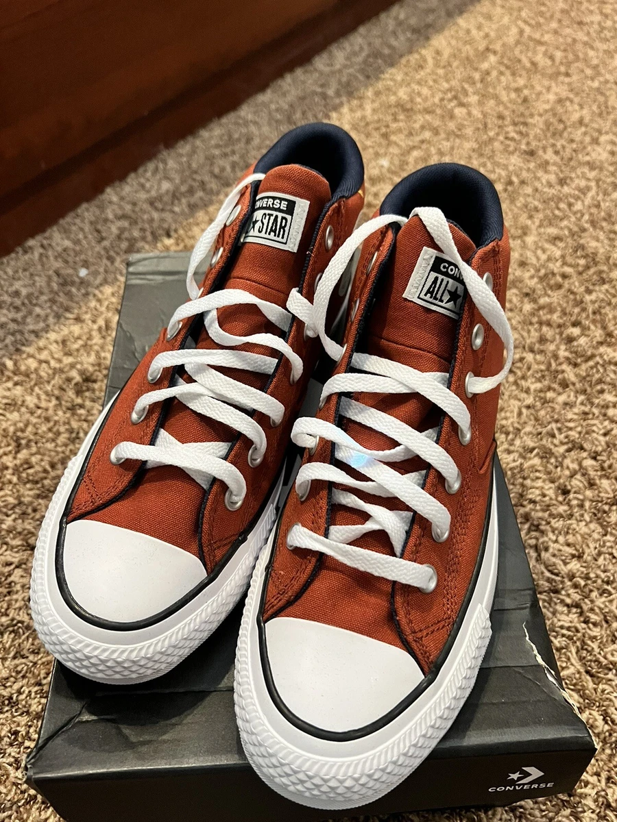 Converse top chucks orange