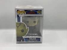 Funko POP! Marvel (TALOS )- Captain Marvel Vinyl Bobble Figure - 431 & Protector