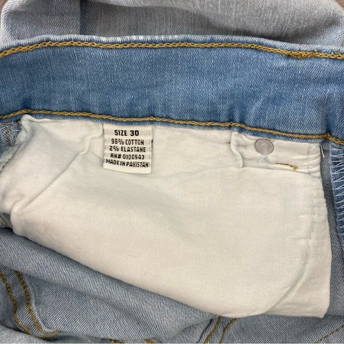 Evolution Blue Jean Shorts Casual Summer Style - Picture 3 of 7