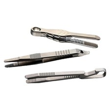 Titanium Alloy Tweezer for Women and Men Portable Easy to Hold Survival Tweezer