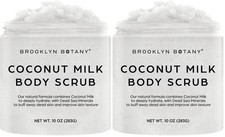Coconut Milk Body Scrub - Moisturizing Exfoliating Scrub for Face, Hands, Feet -