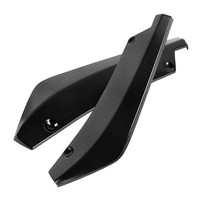 Auto Front Heck StoßStange Streifen Lip Spoiler Diffusor Splitter Kratzschu8821