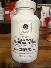Dr. Emil Nutrition Elite Lion's Mane Mushroom Plus Chaga, Reishi & Maitake