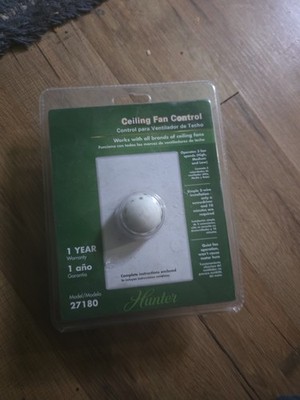 All Fan 3-Speed Ceiling Fan Control DIY For All Brands Hunter Model 27180 NIB