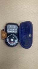 Weston Master II Universal Exposure Light Meter Model 735 Vintage  Leather Case