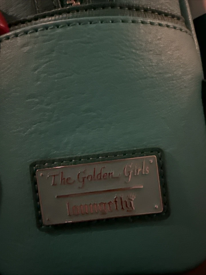 Loungefly Exclusive Golden Girls Cosplay Blanche Mini Bagpack NWT - Image 3 of 4