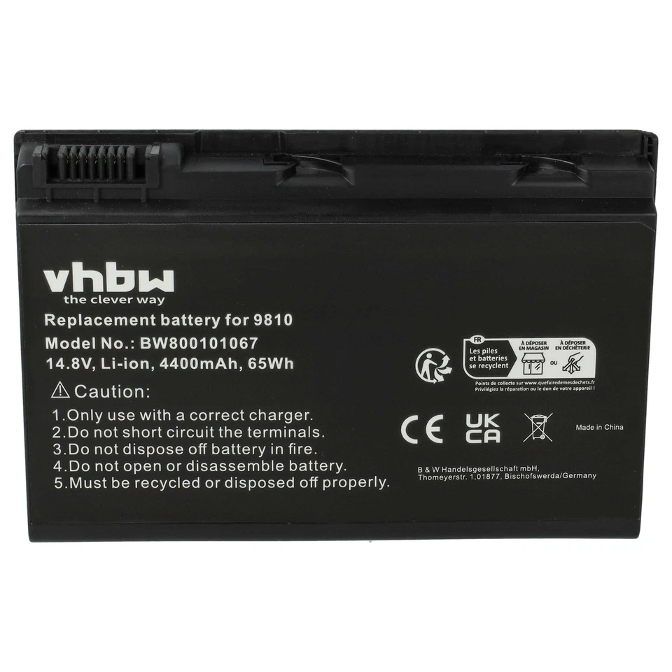 Batterie pour Acer Extensa 5610G 5430 5620G 5610 5620Z 5620 5630EZ 5630 4400mAh - Bild 3 von 4