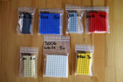 LEGO 3006 STEIN / BRICK 2x10 | VERSCHIEDENE FARBEN ZUR WAHL - SAMMLUNGSAUFLÖSUNG