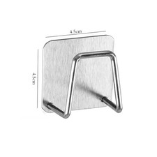 Stainless Steel Sink Sponge Holder, Self Adhesive Drain Rack Kitchen Organizer