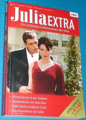 Julia Extra Band 318 : Die schönsten Liebesromane der Welt : 4 Romane