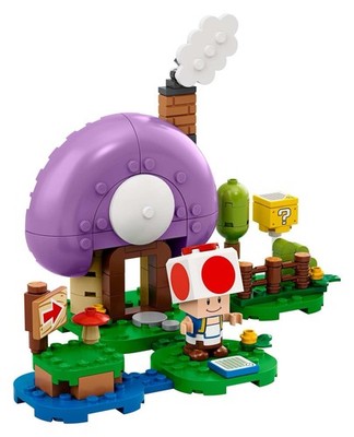 LEGO Super Mario Toad s Special Hideaway 77907 - No Box No Manual Missing Piece