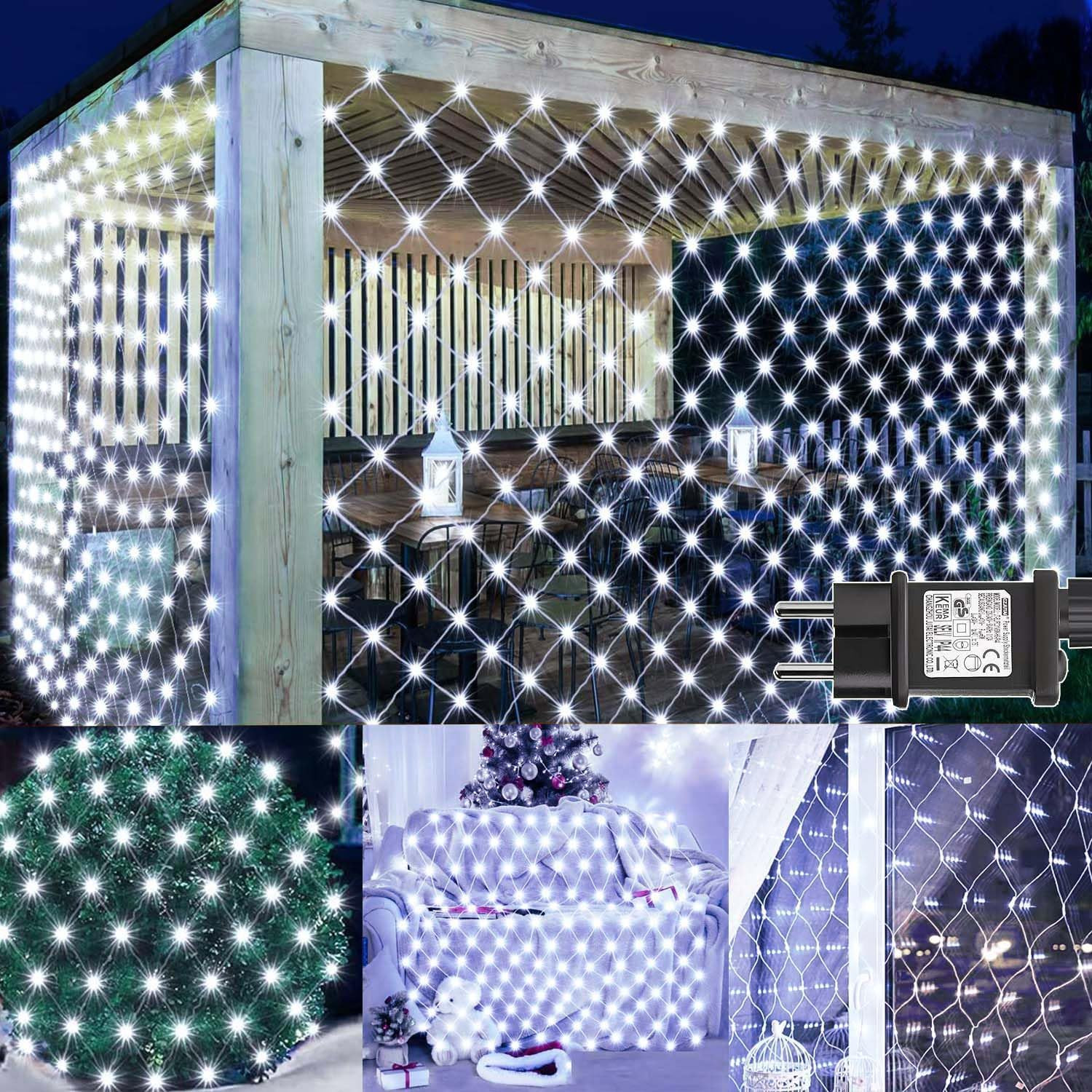 Luci di Natale a Rete per Esterno 3x2m 200 LED - Atmosfera Magica